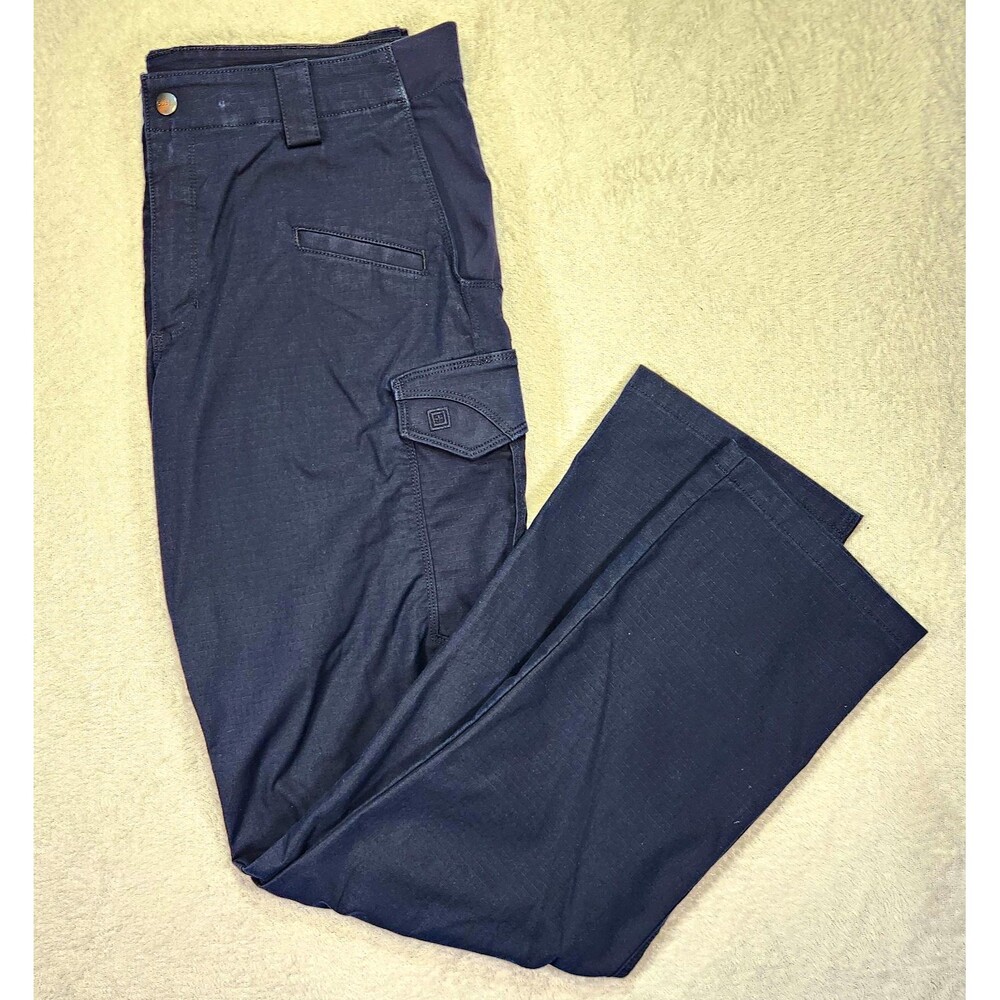 5.11 Tactical Icon Cargo Pants Men's 36x34 Navy Ripstop Style 74521 Police EMS